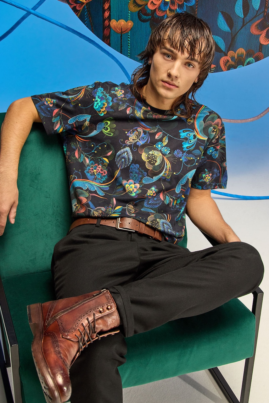 Medicine tricou din bumbac culoarea negru, modelator