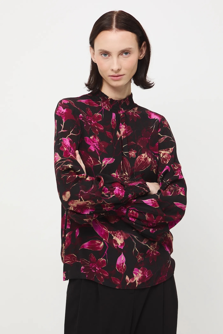 Medicine bluza culoarea negru, modelator