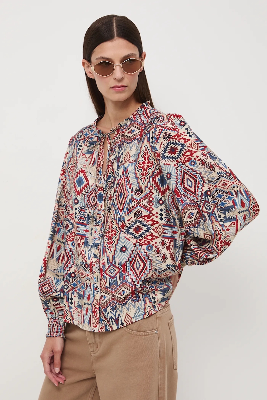 Medicine bluză cu imprimeu