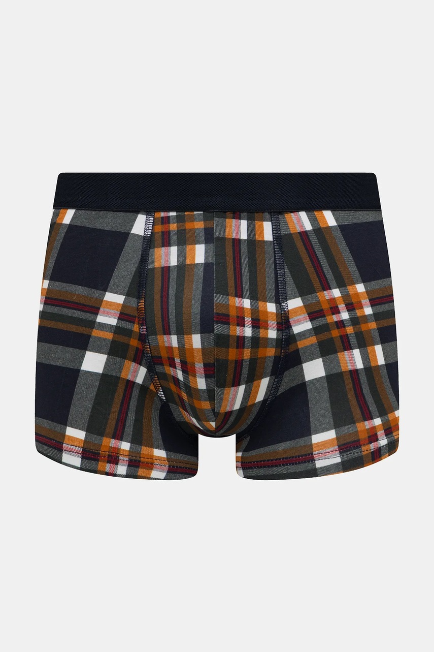 Bavlněné boxerky pánské s elastanem a vzorem (2-pack) (obrázek 2)