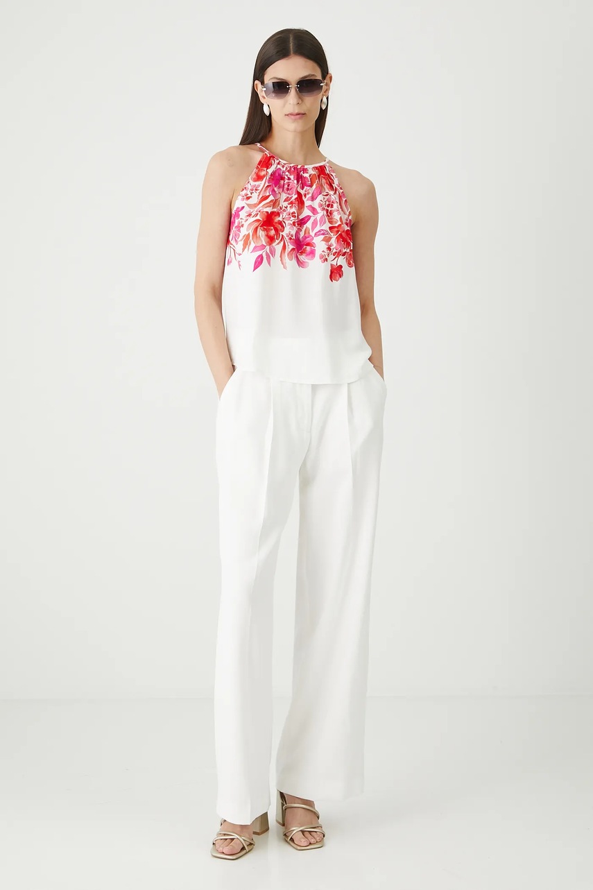 Блузка Medicine цвет белый узор