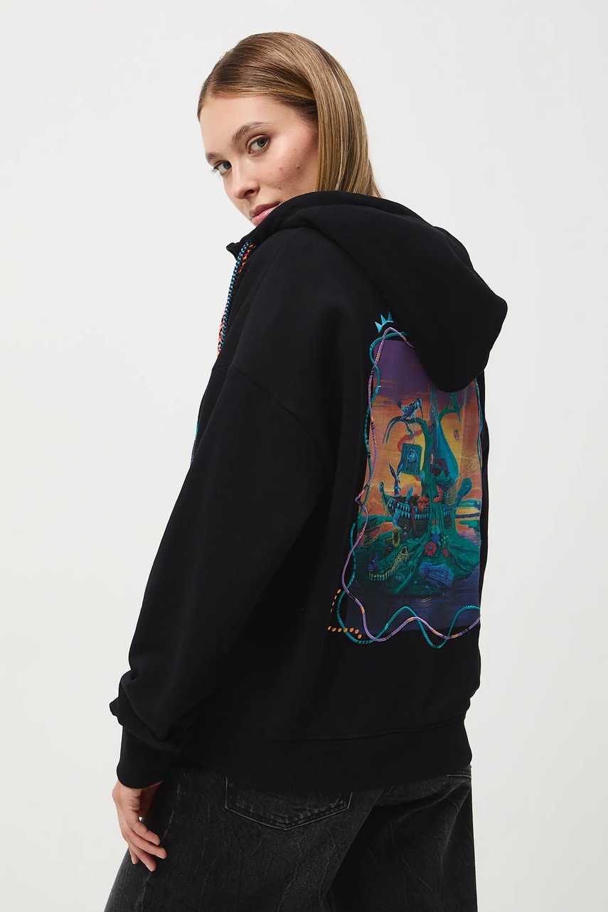 Кофта Medicine цвет чёрный с капюшоном