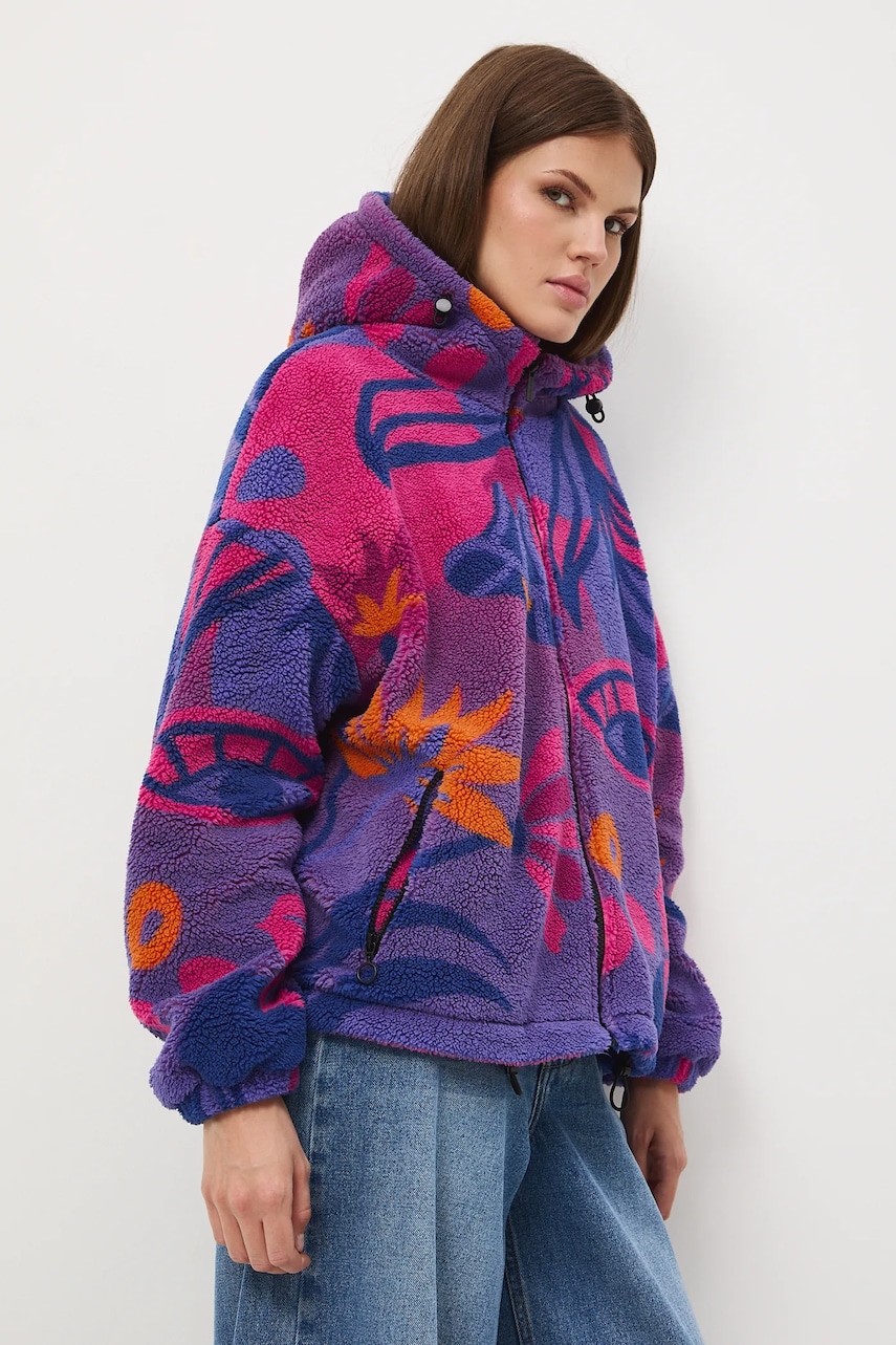 Medicine hanorac fleece cu glugă, modelator