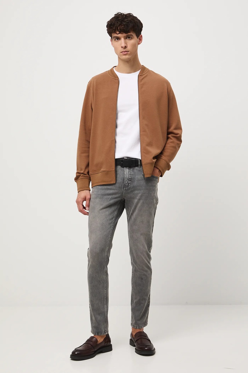 Кофта Medicine цвет коричневый однотонная