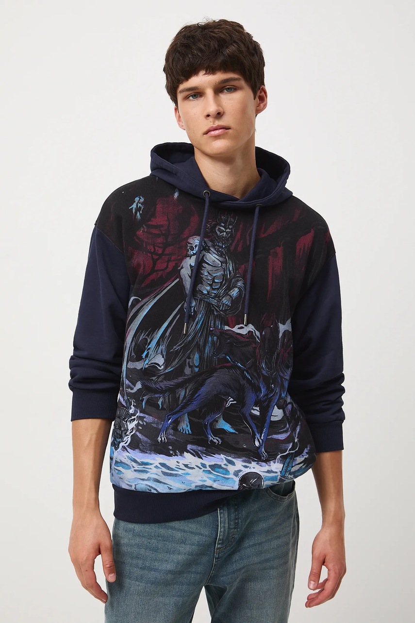 Хлопковая кофта Medicine с капюшоном