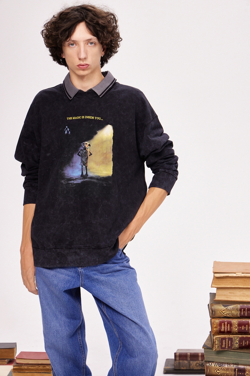 Βαμβακερή μπλούζα με μακριά μανίκια Medicine