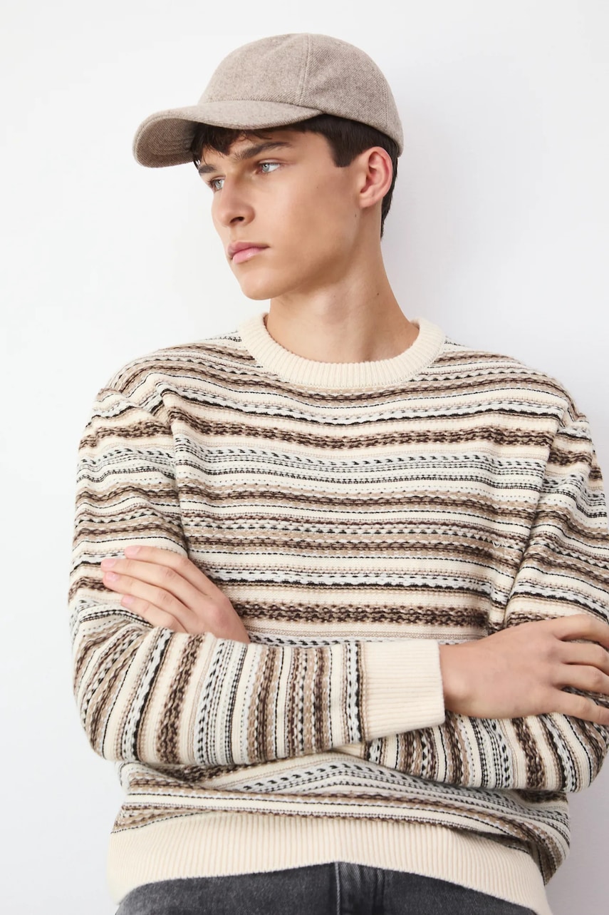 Medicine șapcă de lână culoarea bej