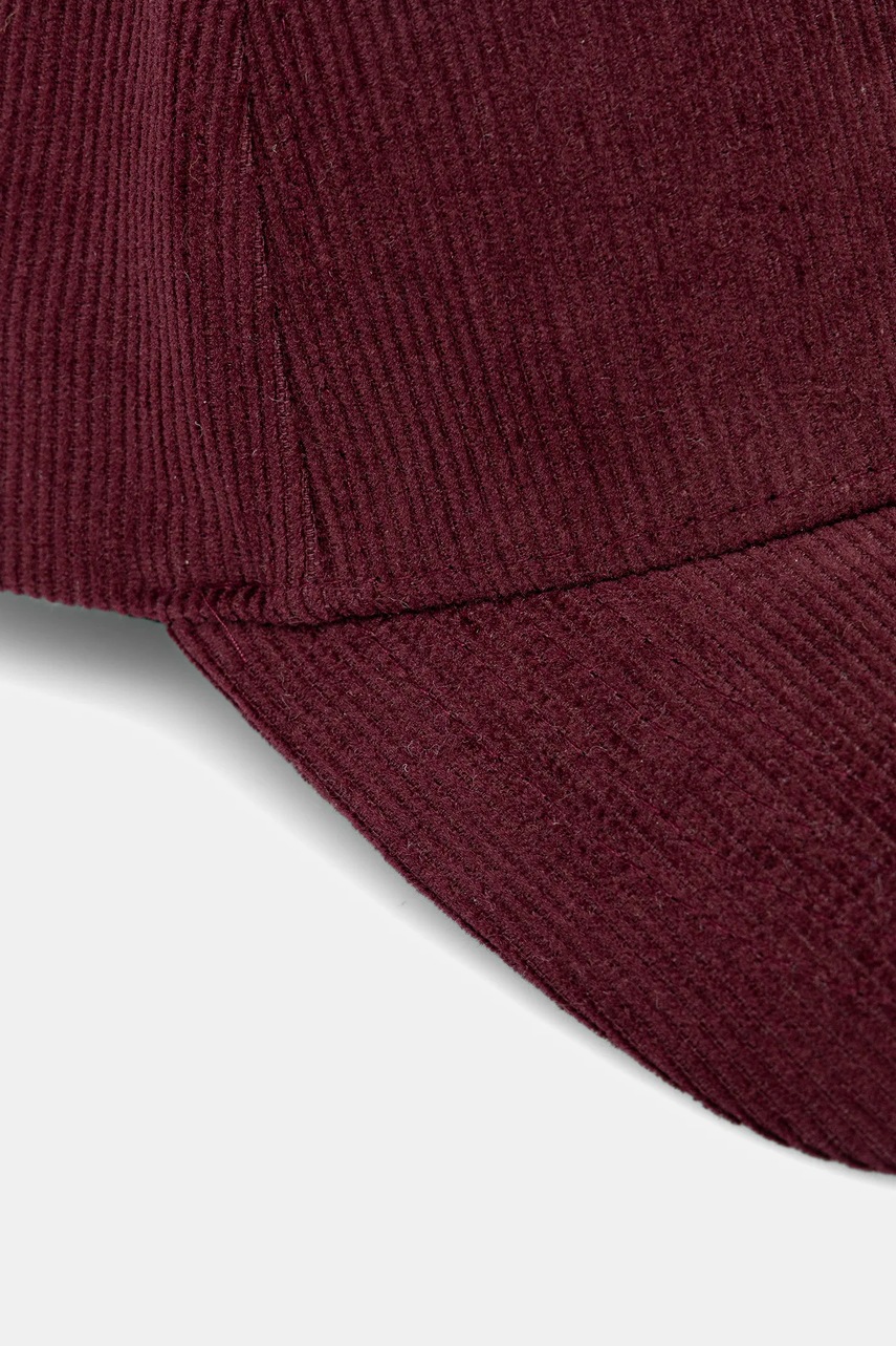 Хлопковая кепка Medicine цвет бордовый