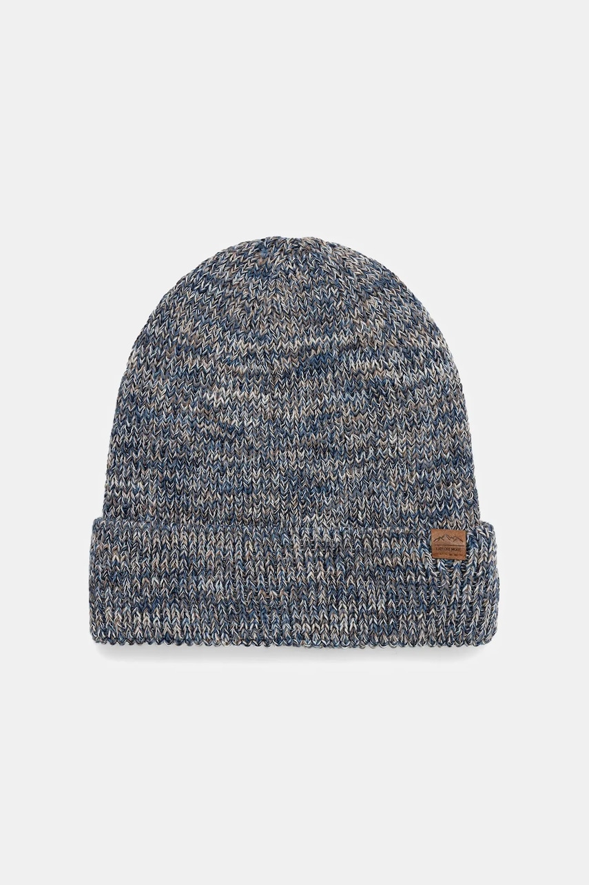 Medicine caciula culoarea albastru marin, din tricot gros
