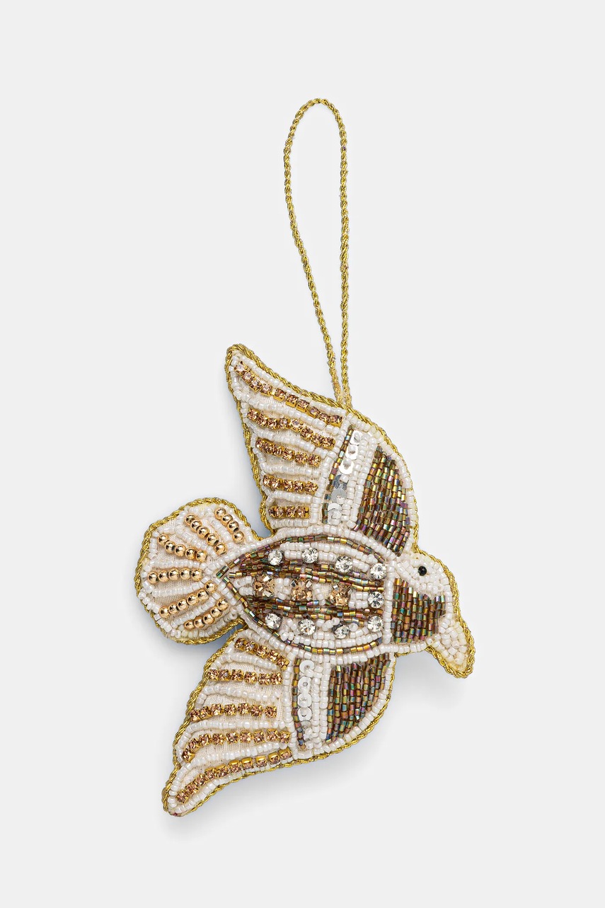 Medicine ornament pentru pomul de crăciun culoarea alb