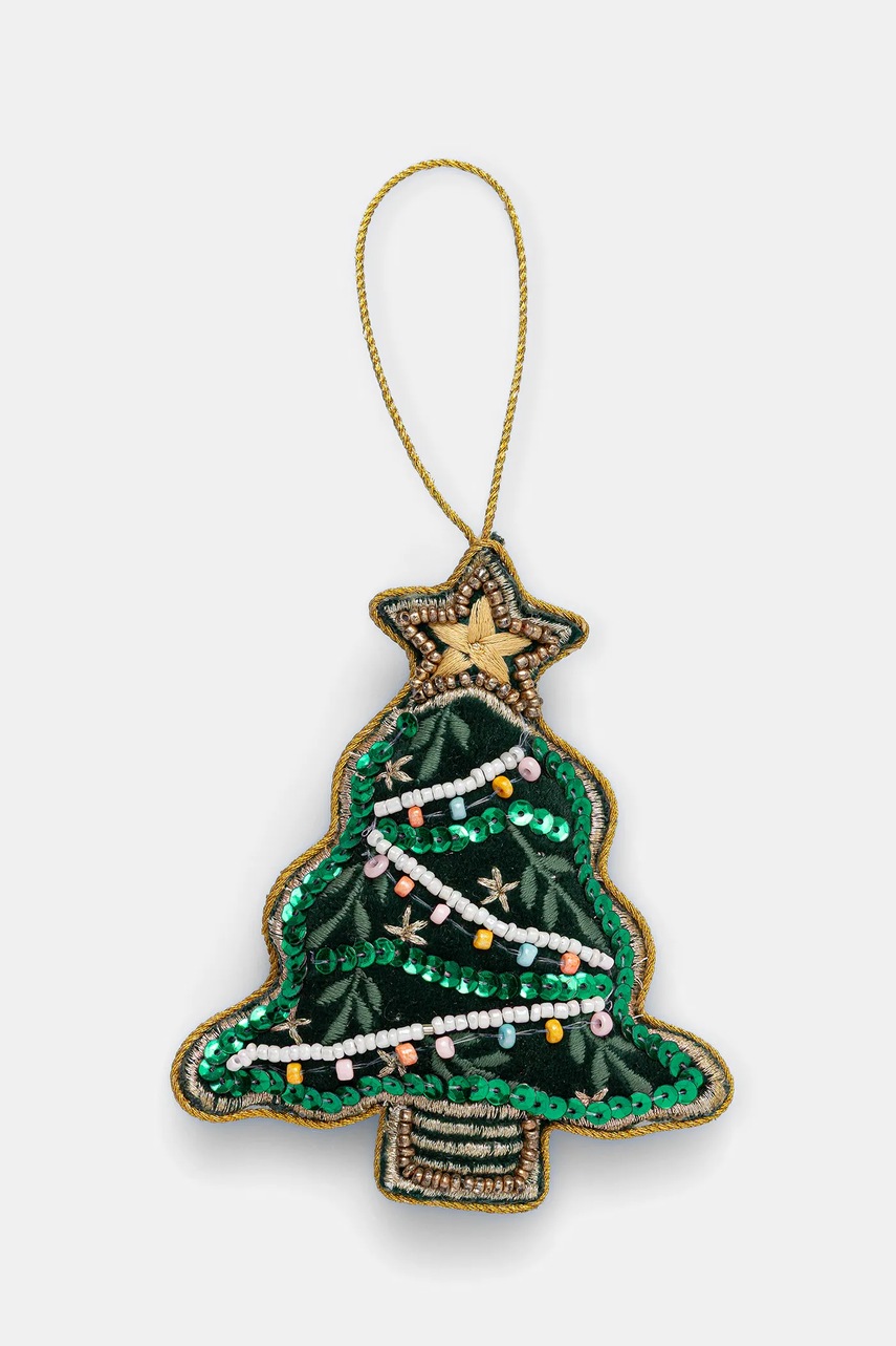 Medicine ornament pentru pomul de crăciun culoarea verde