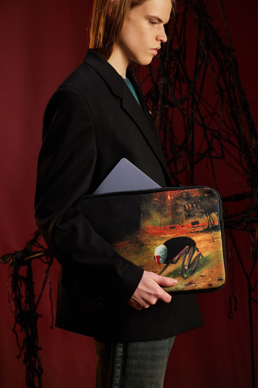 Medicine husă pentru laptop culoare multicoloră