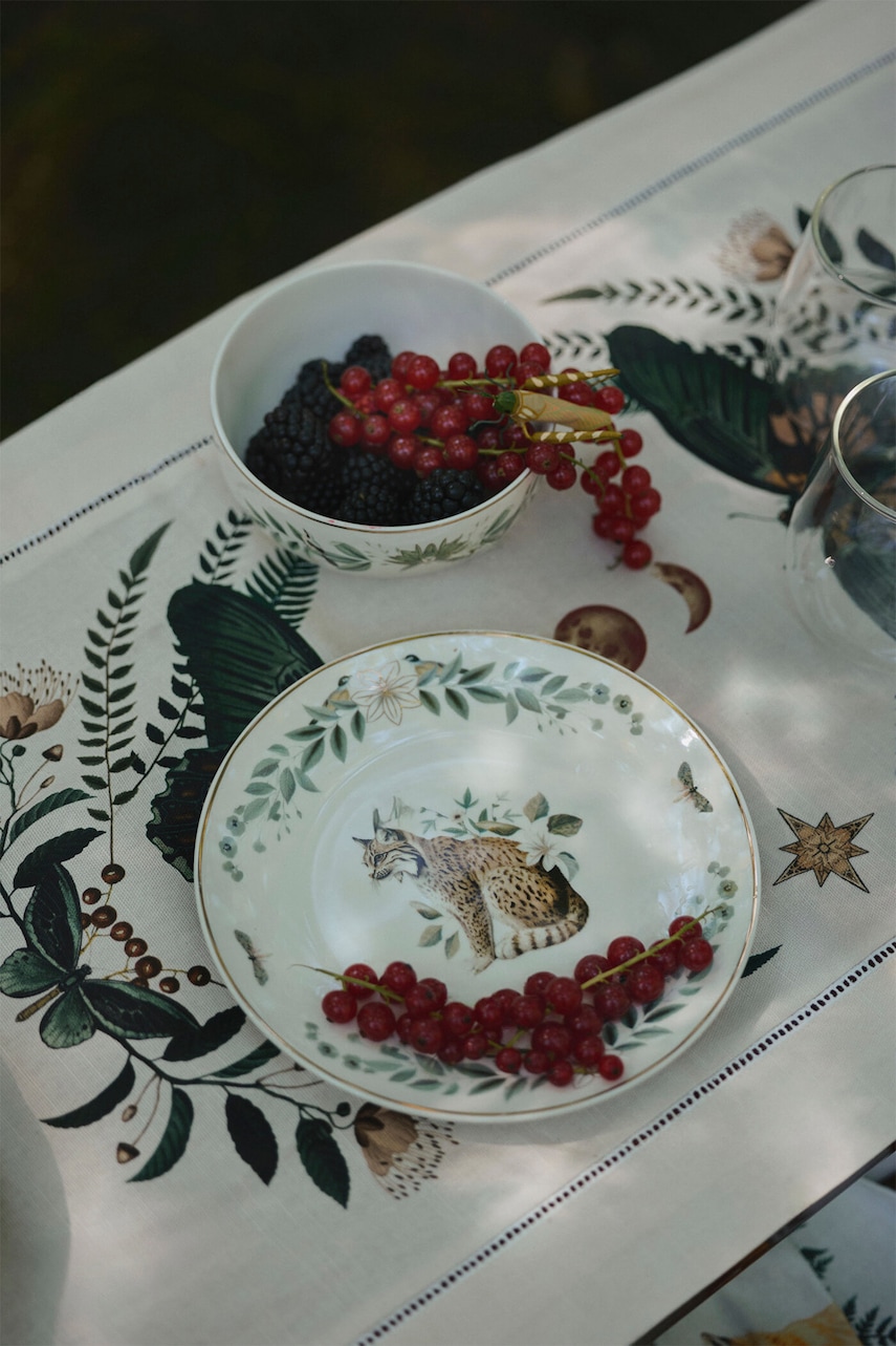 Medicine farfurie de desert culoarea alb