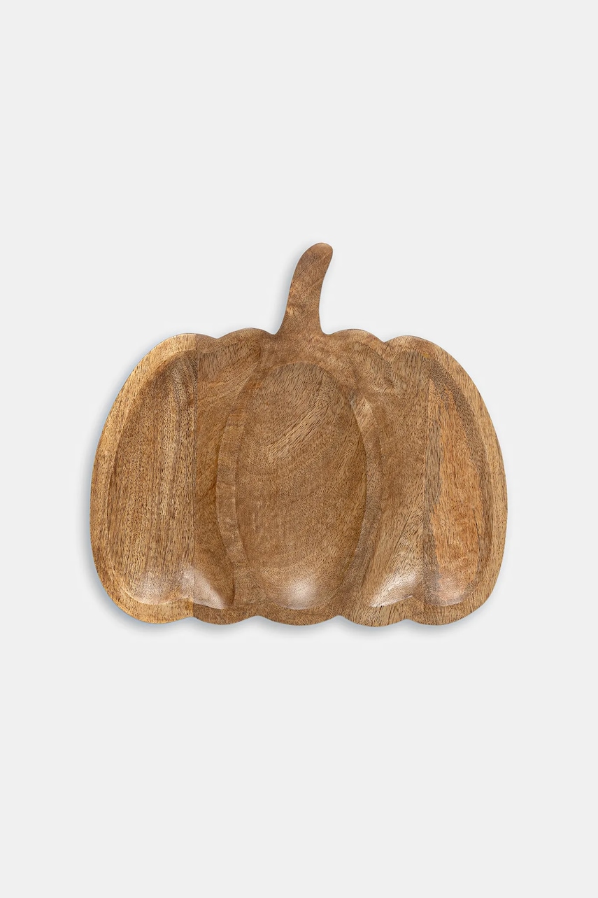 Medicine tavă de servire culoarea maro