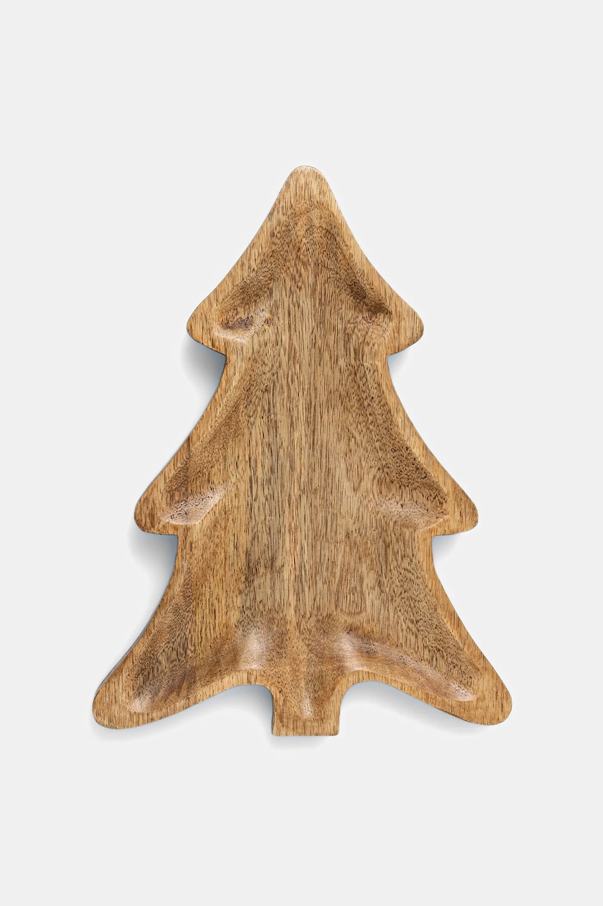 Medicine tavă de servire culoarea maro