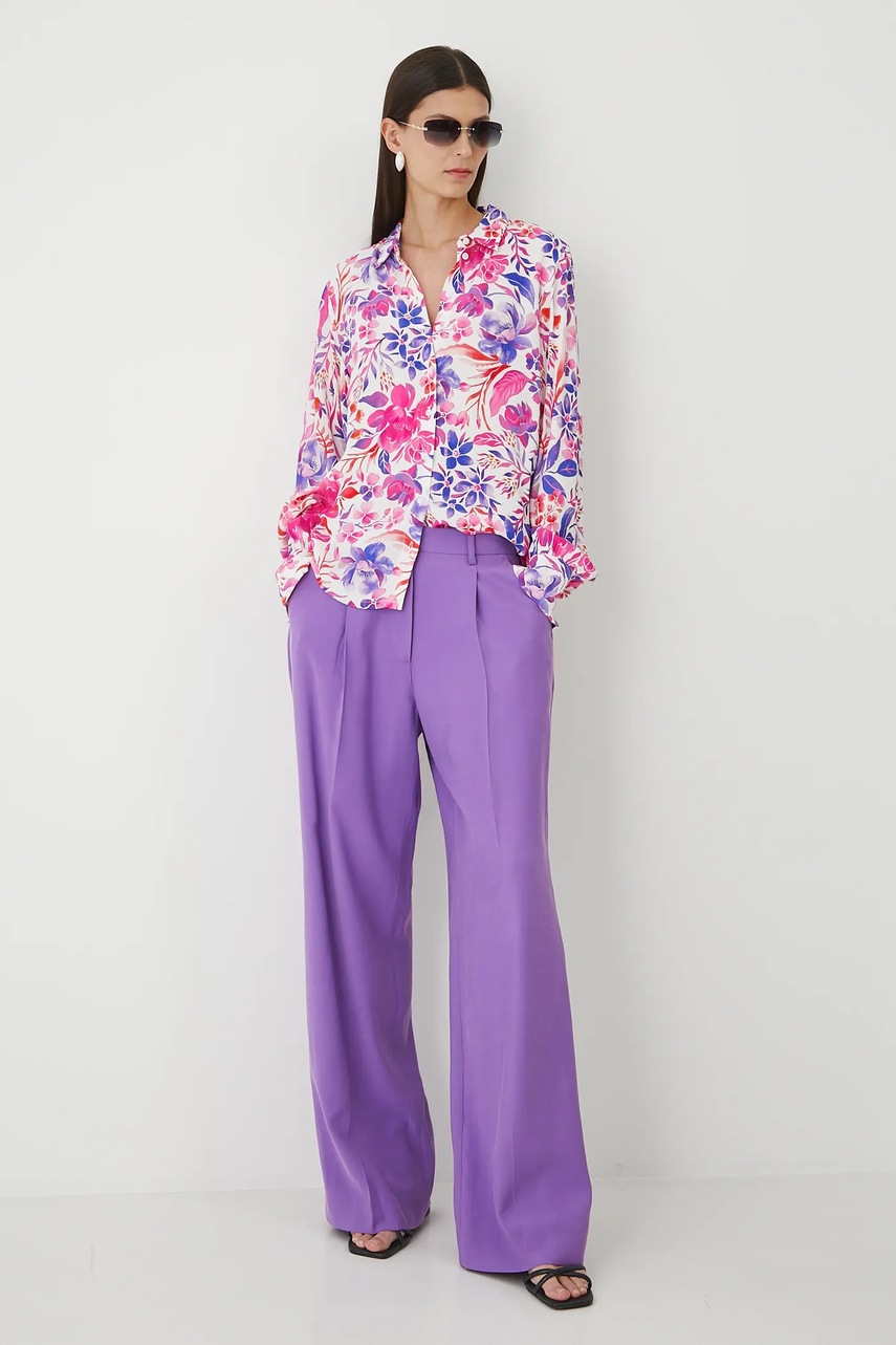 Рубашка Medicine цвет белый regular классический воротник