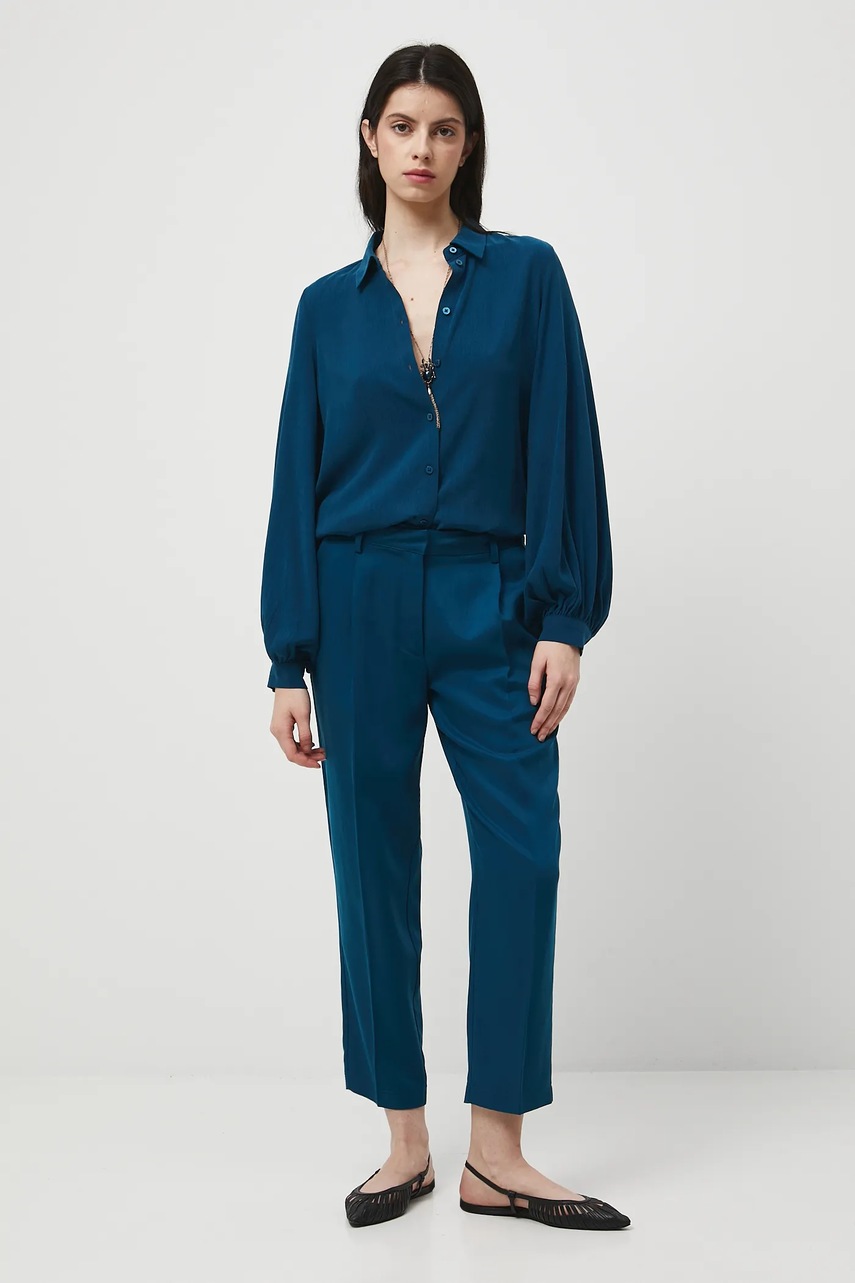 Рубашка Medicine цвет зелёный regular классический воротник