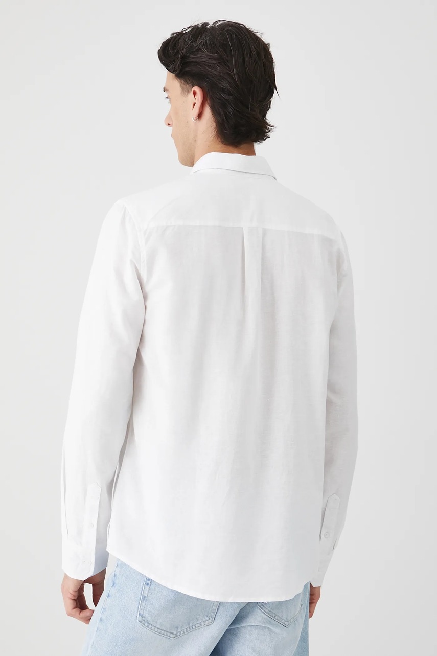 Рубашка Medicine цвет белый regular классический воротник