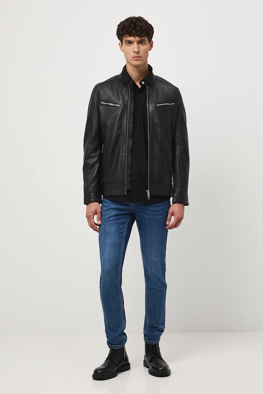 Рубашка Medicine цвет чёрный regular классический воротник