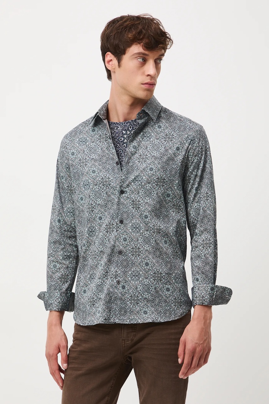 Рубашка Medicine slim классический воротник