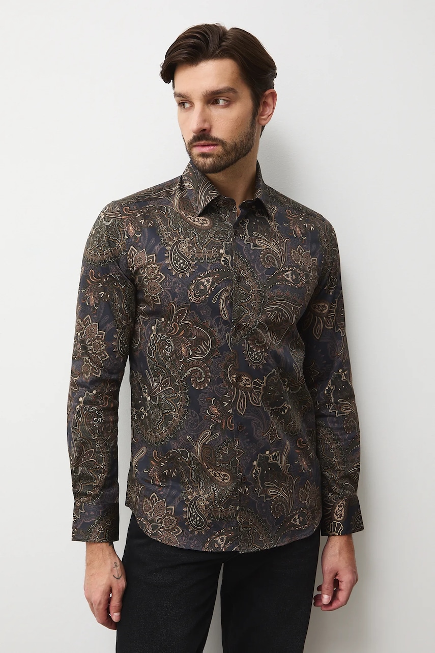 Medicine camasa cu guler clasic, slim