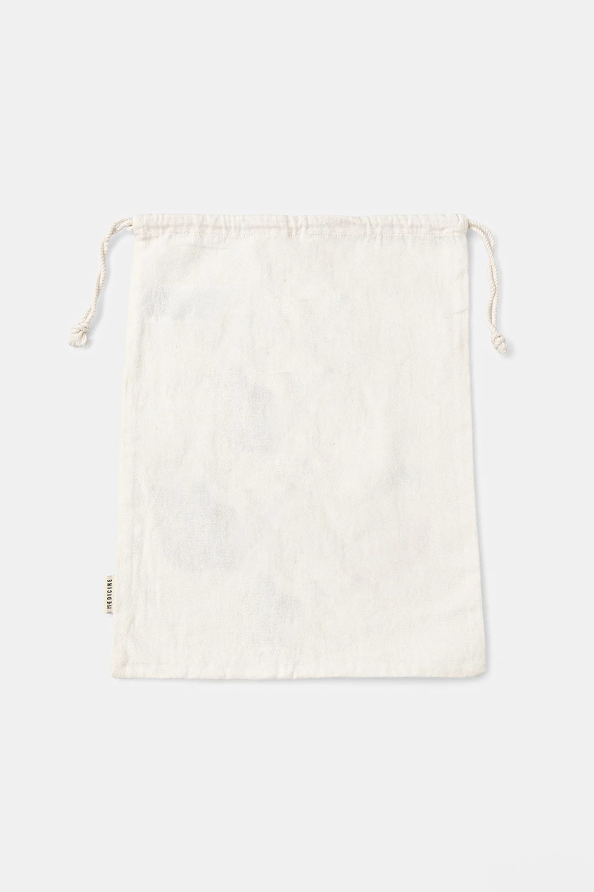 Βαμβακερή τσάντα αποθήκευσης Medicine χρώμα: μπεζ φωτογραφία