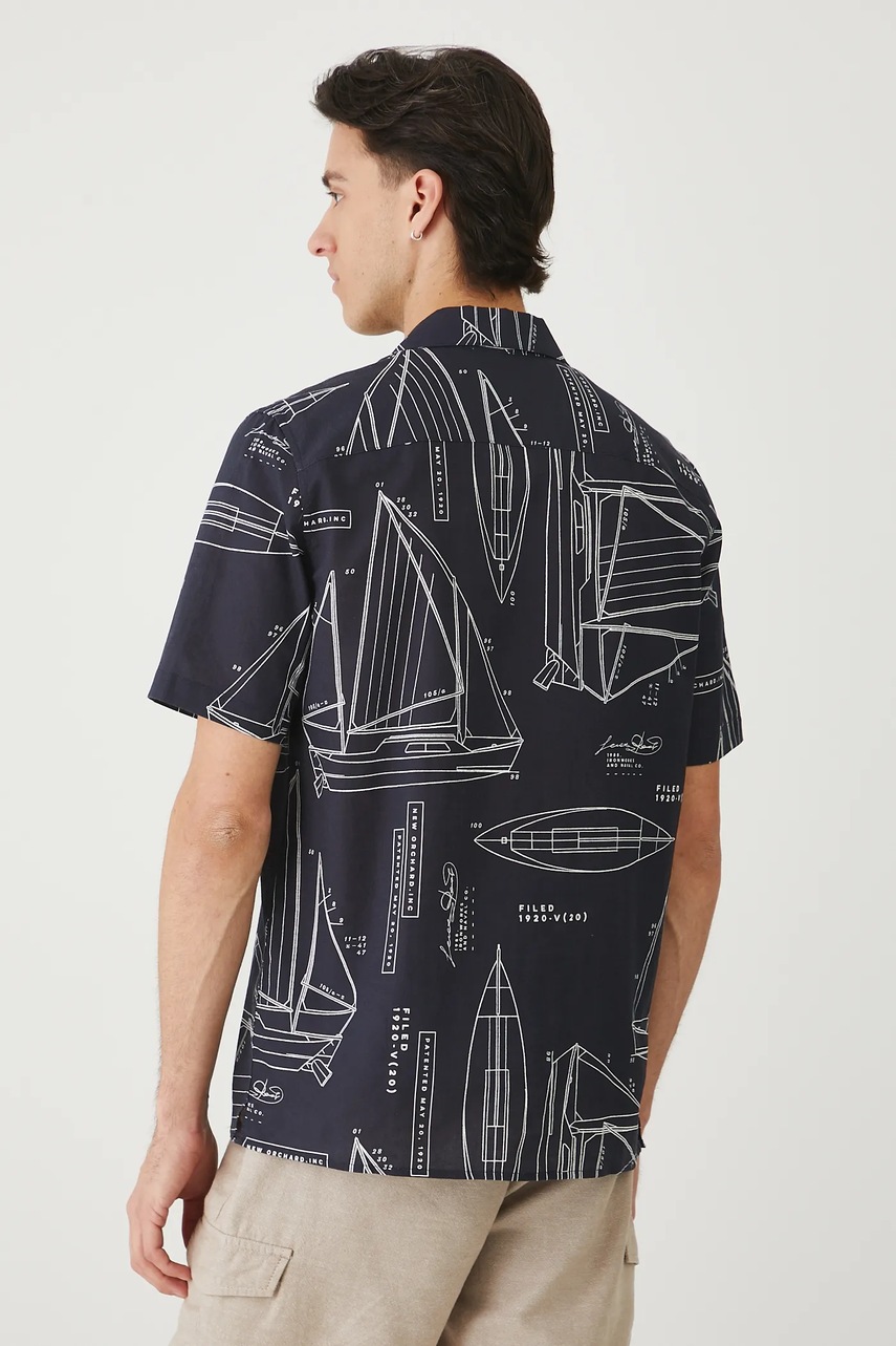 Рубашка Medicine цвет синий regular