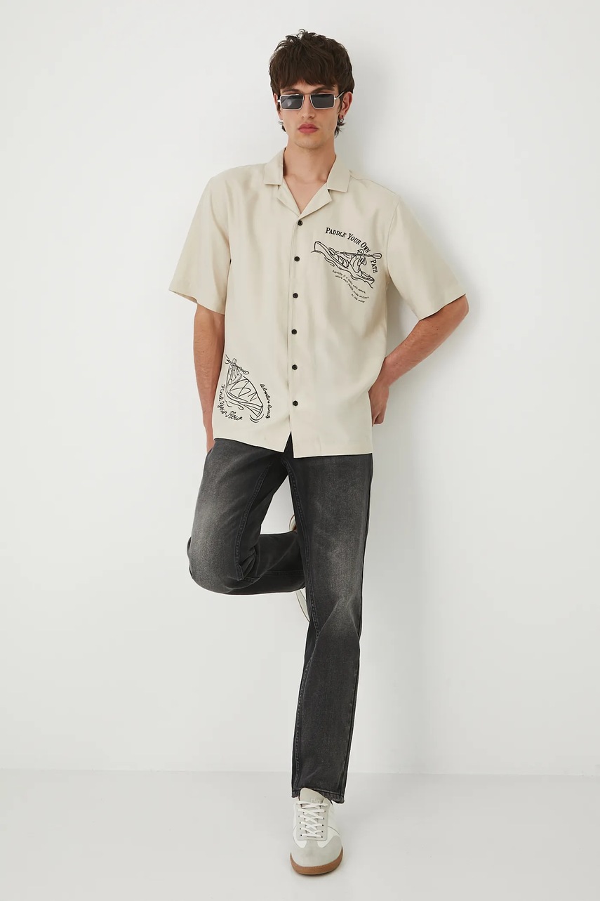 Рубашка Medicine цвет бежевый