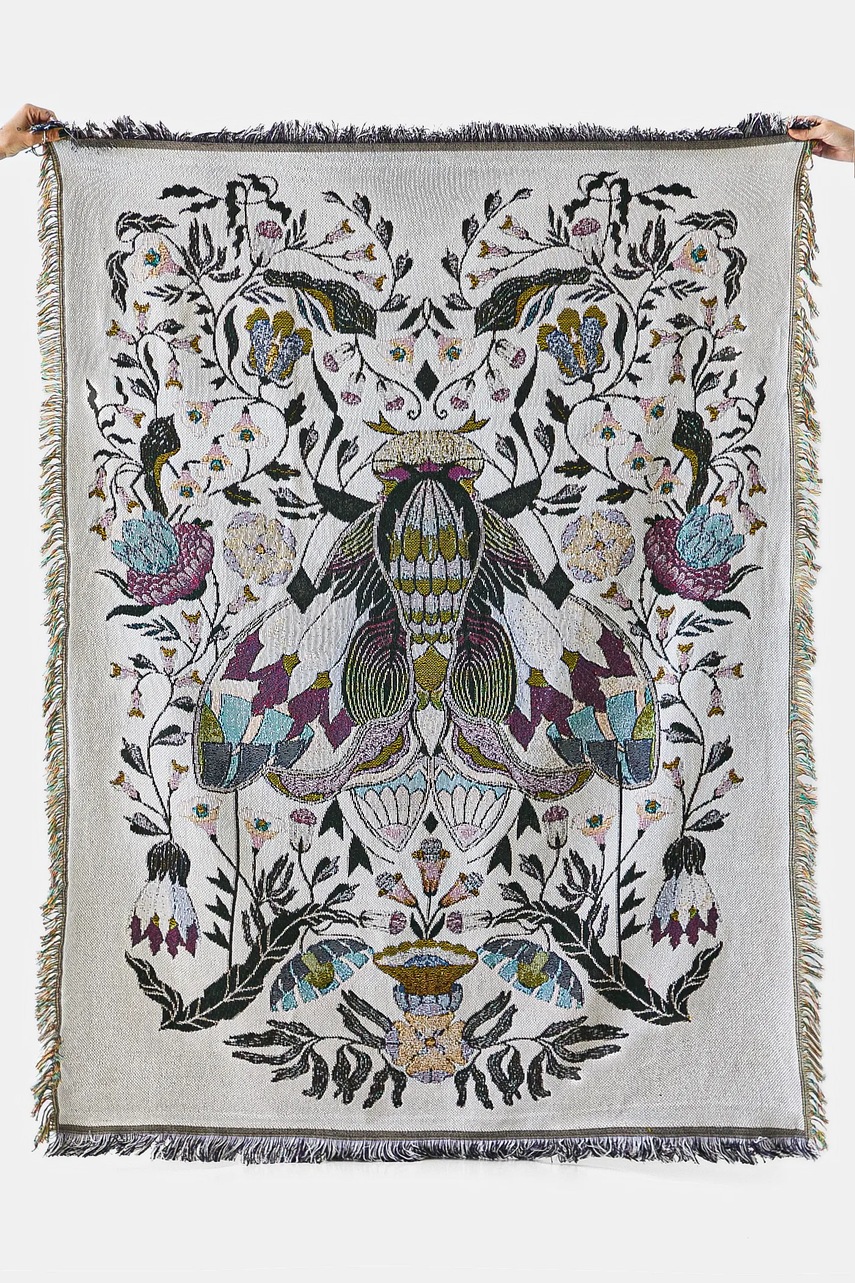 Жаккардовый плед Medicine