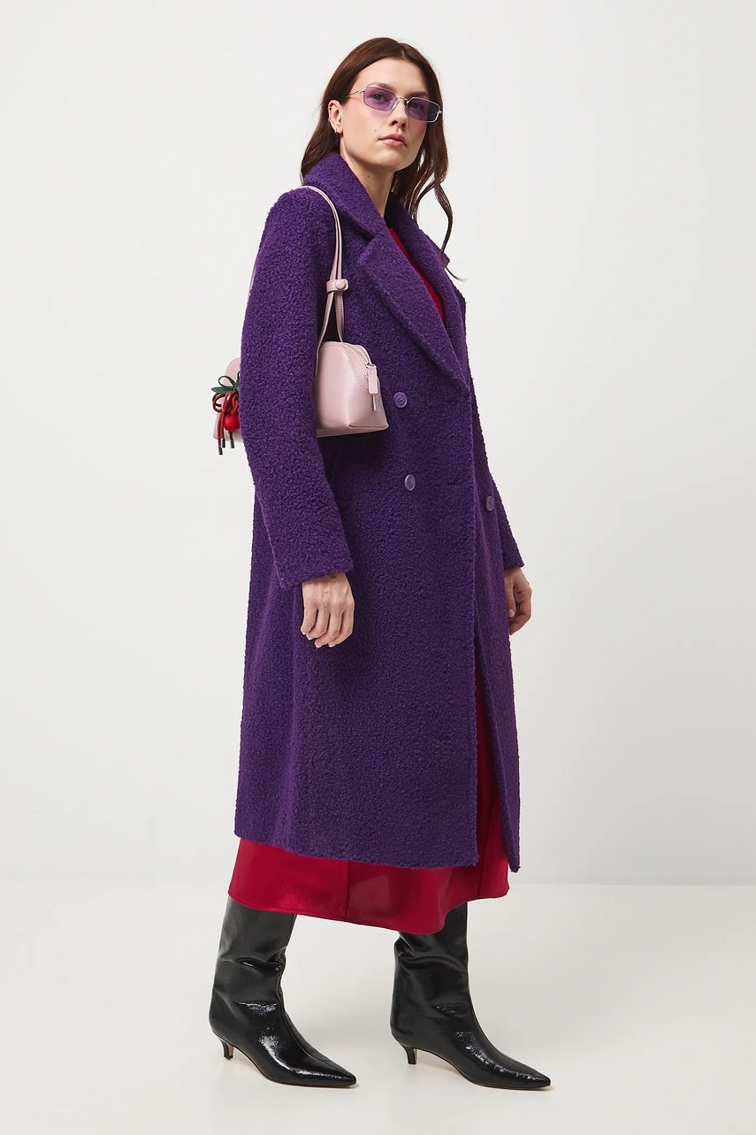 Пальто Medicine цвет фиолетовый