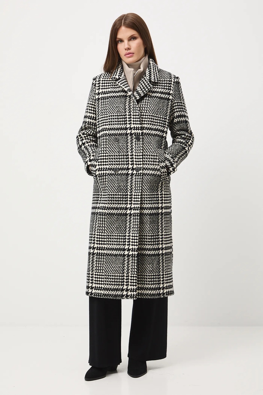 Пальто с добавлением шерсти Medicine цвет чёрный