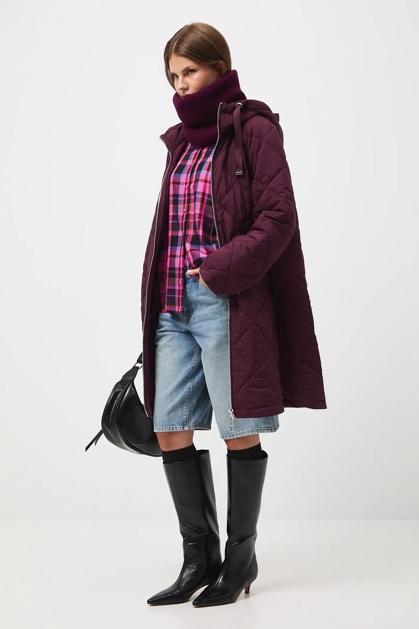 Пальто Medicine цвет бордовый