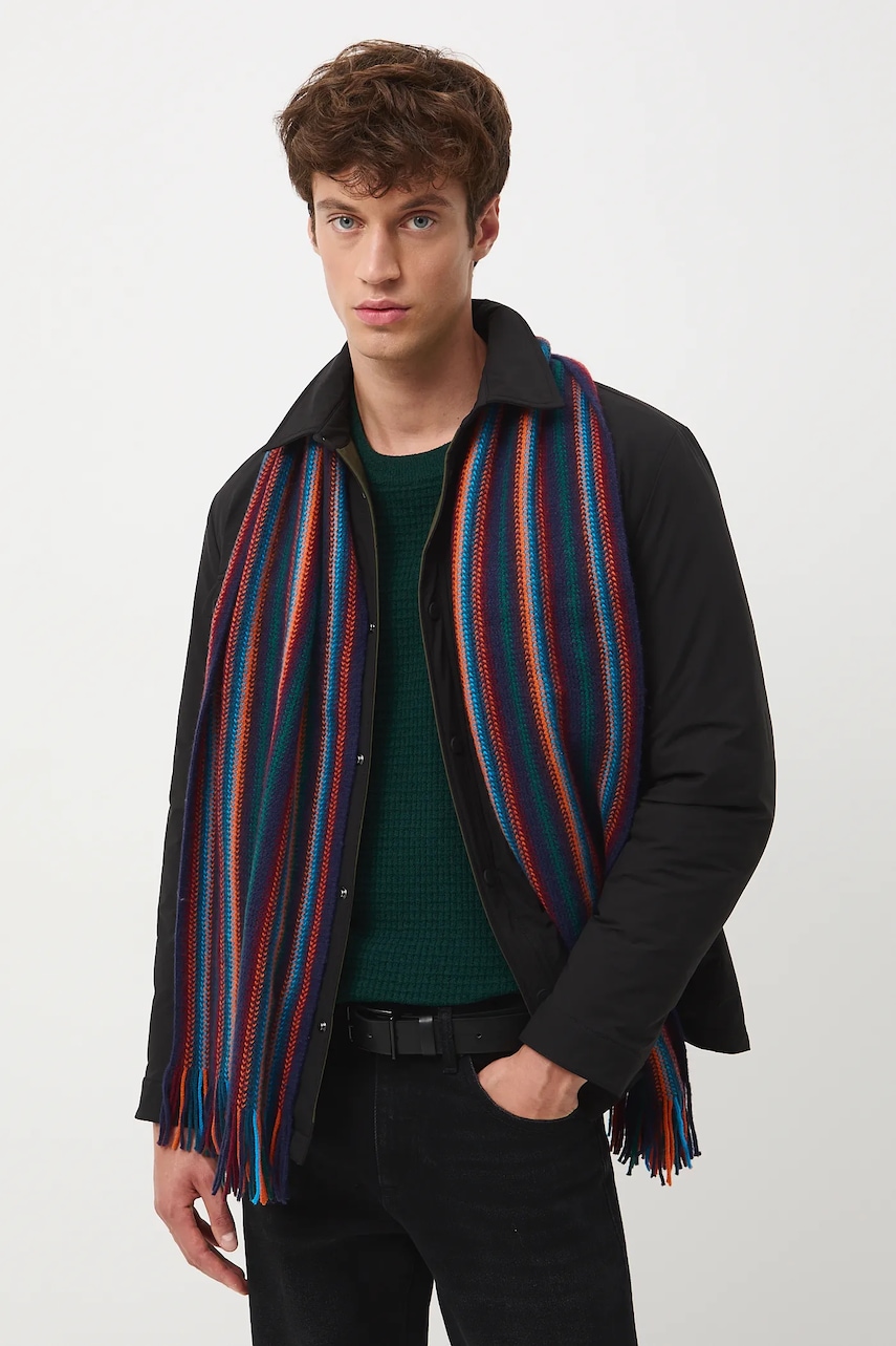 Medicine geacă cu aspect de cămașă culoarea negru