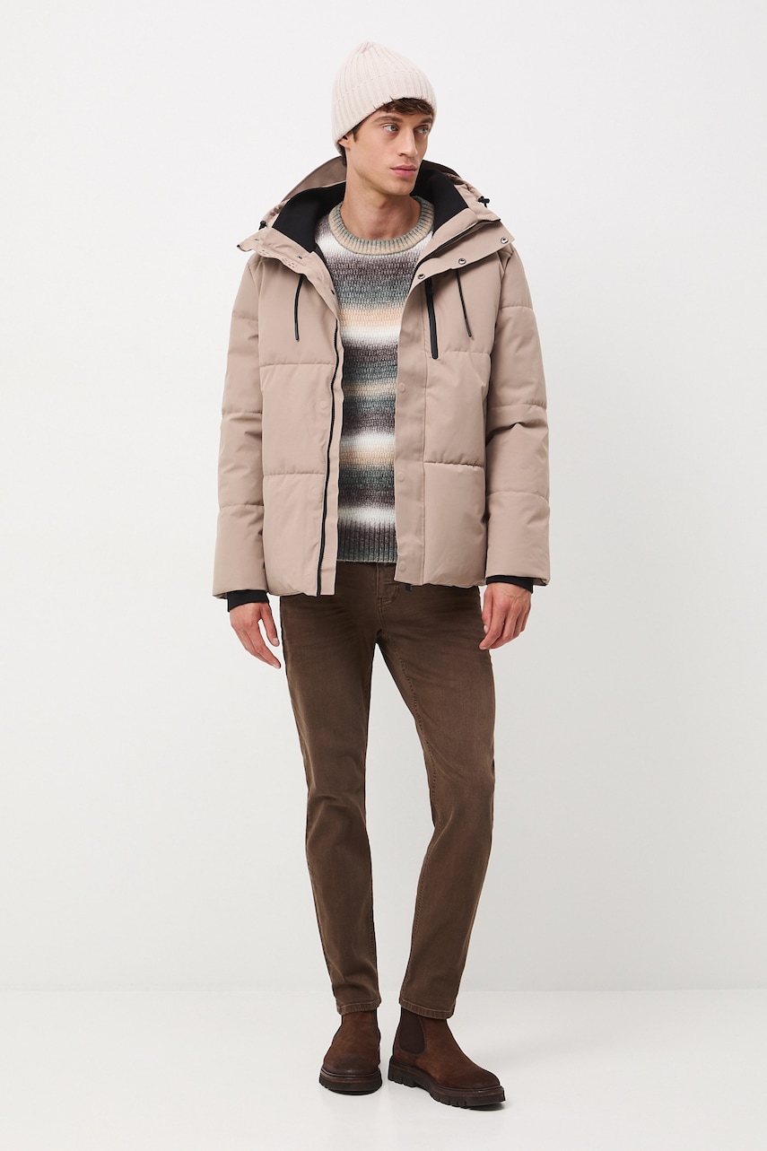 Medicine geaca culoarea bej, de iarna