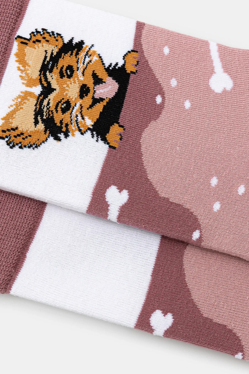 Хлопковые носки Medicine цвет розовый