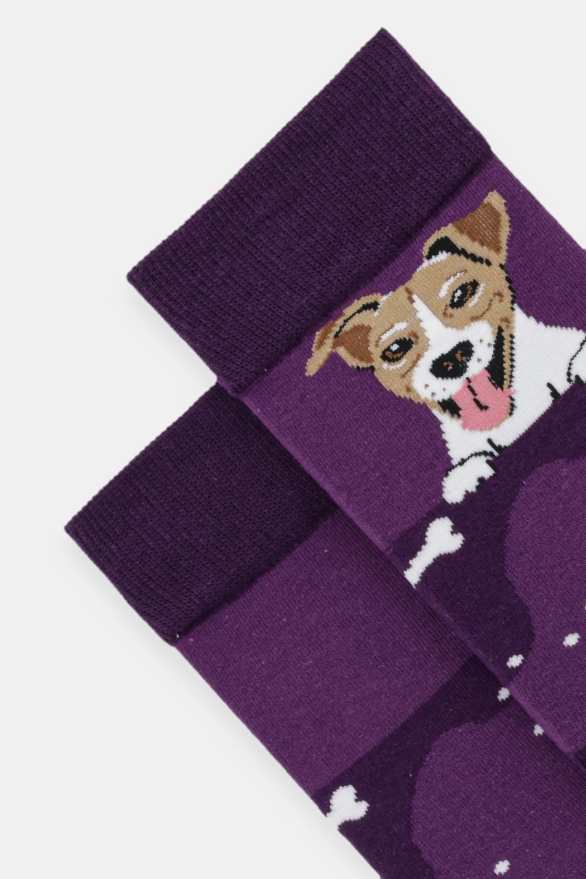 Хлопковые носки Medicine цвет фиолетовый