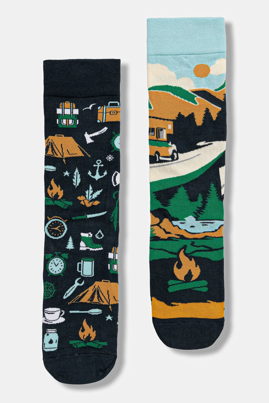 Medicine skarpetki bawełniane 2-pack kolor multicolor