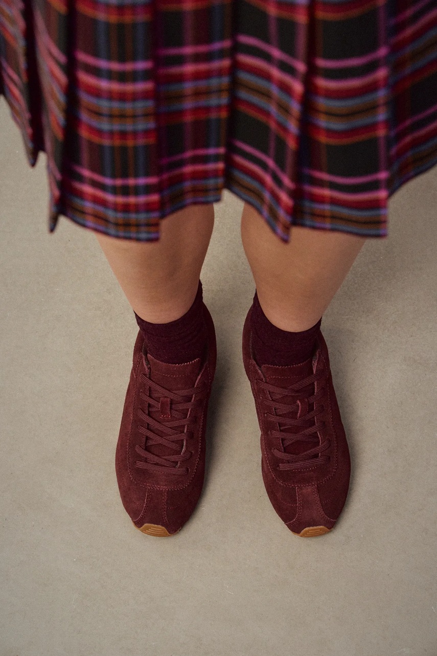 Medicine sneakers culoarea bordo