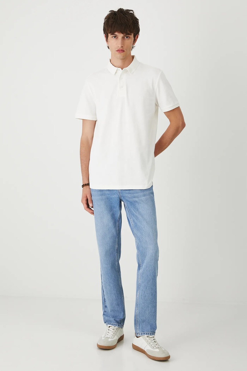 Поло Medicine цвет бежевый однотонное