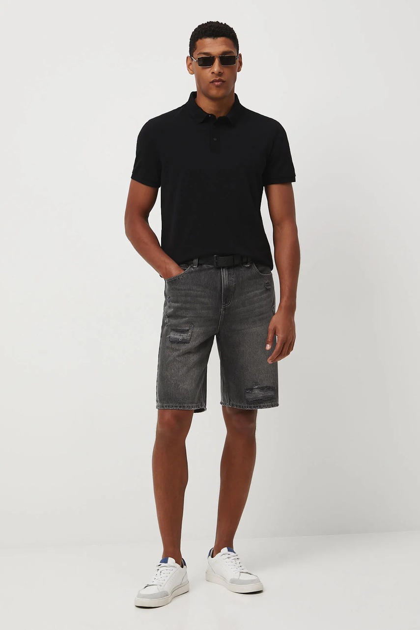 Поло Medicine цвет чёрный однотонное