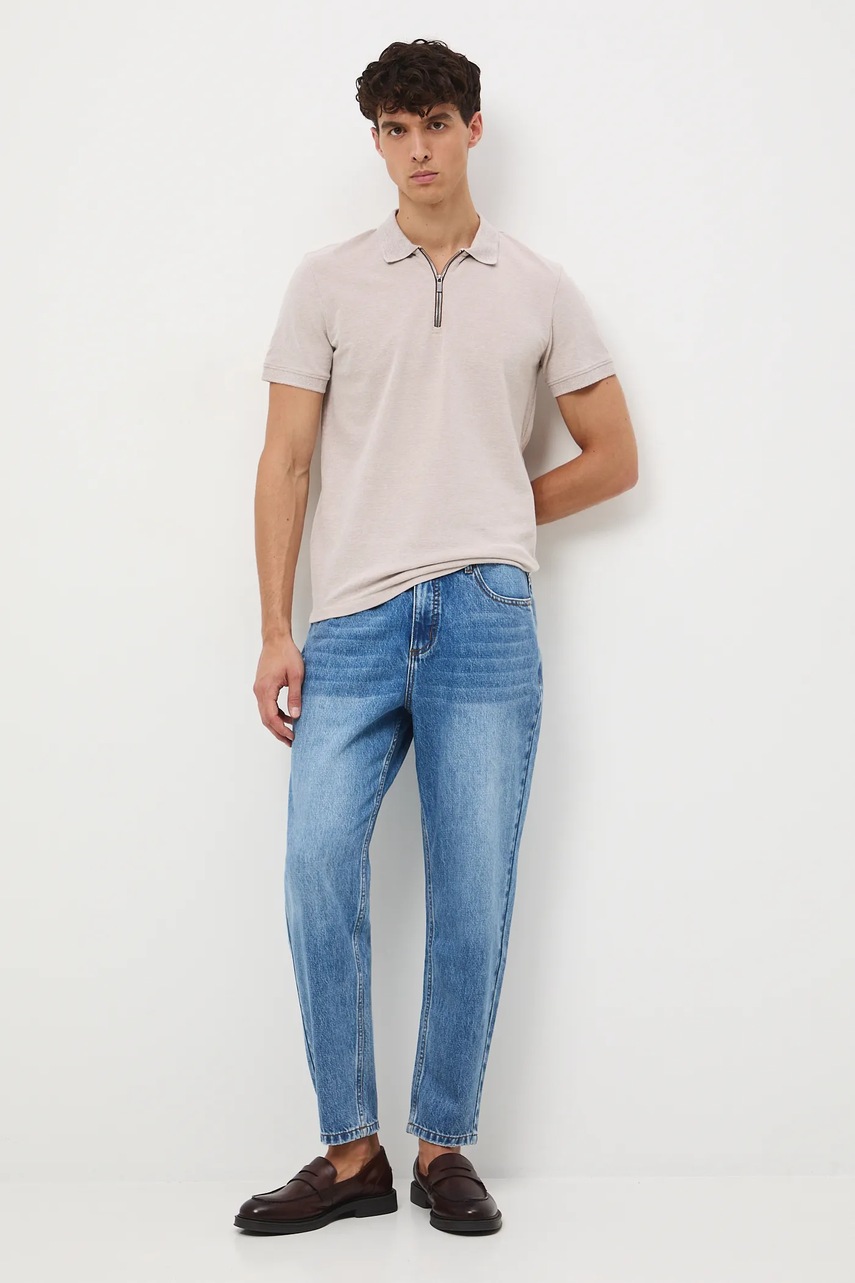 Поло Medicine цвет бежевый меланж