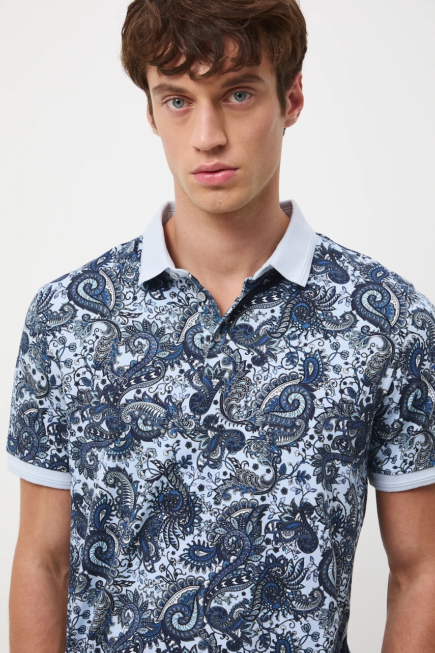 Βαμβακερό μπλουζάκι πόλο Medicine