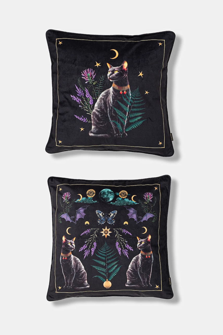 Medicine fata de perna decorativa 2-pack culoarea negru
