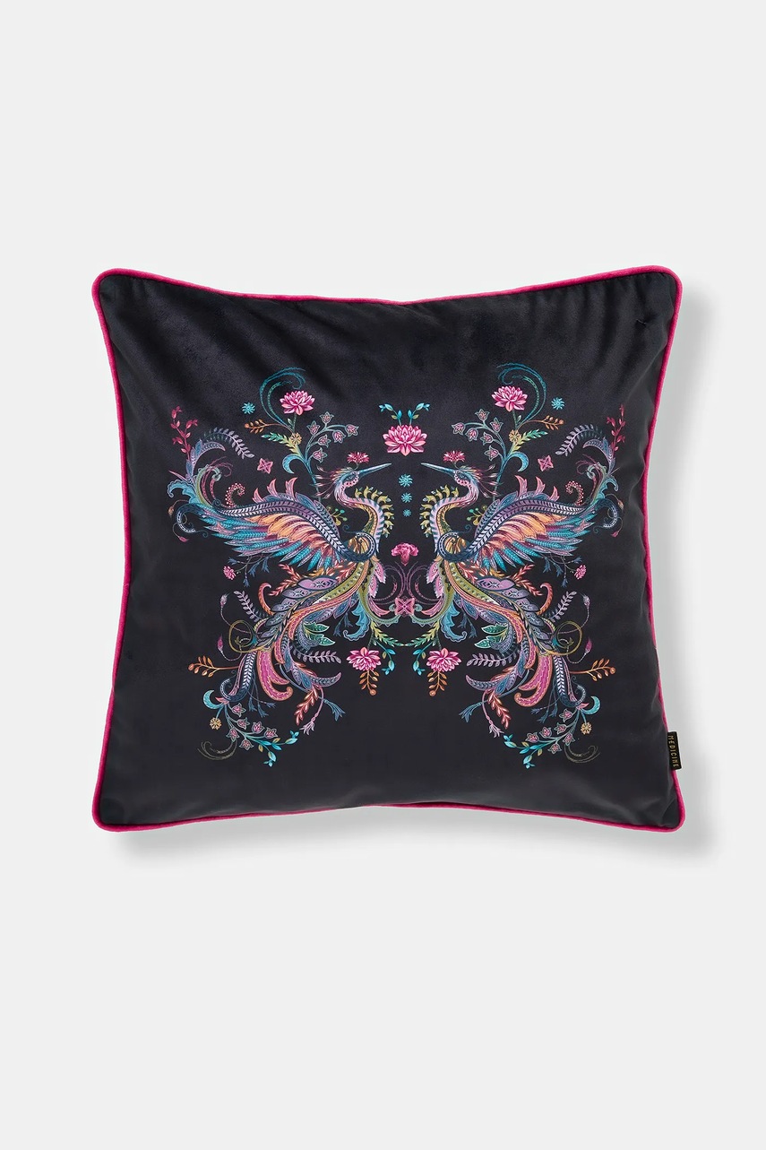 Levně Dekorativní povlak na polštář Medicine tmavomodrá barva