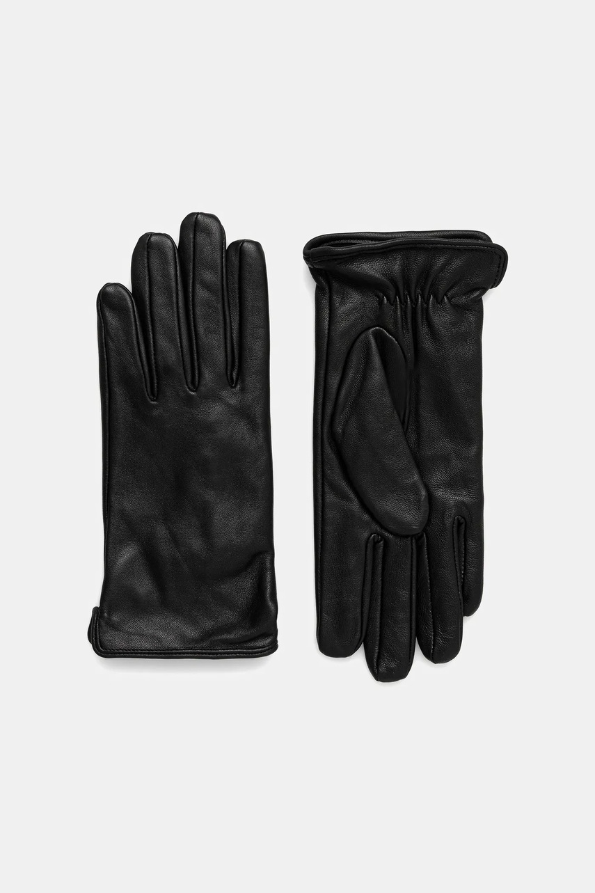 Medicine manusi de piele culoarea negru