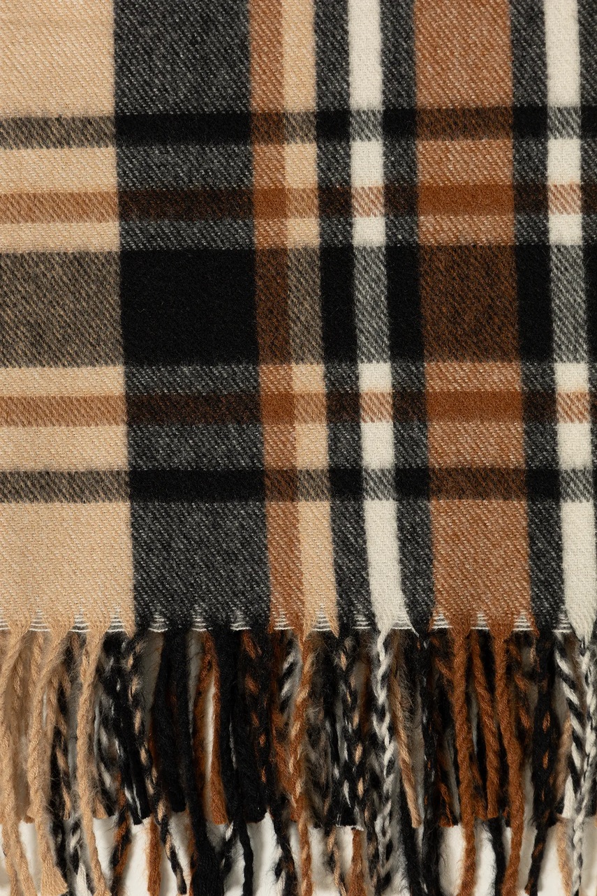 Шарф Medicine цвет бежевый узор