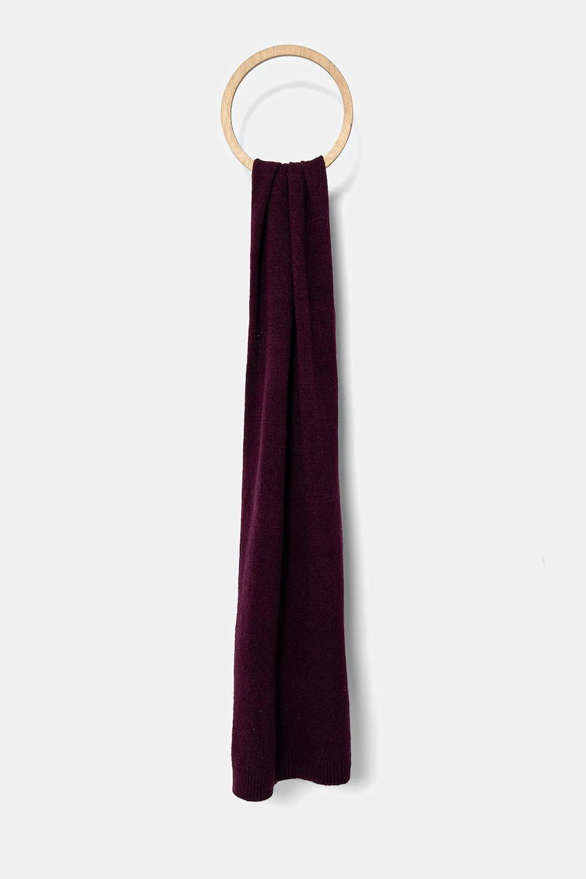 Medicine sal culoarea bordo, neted