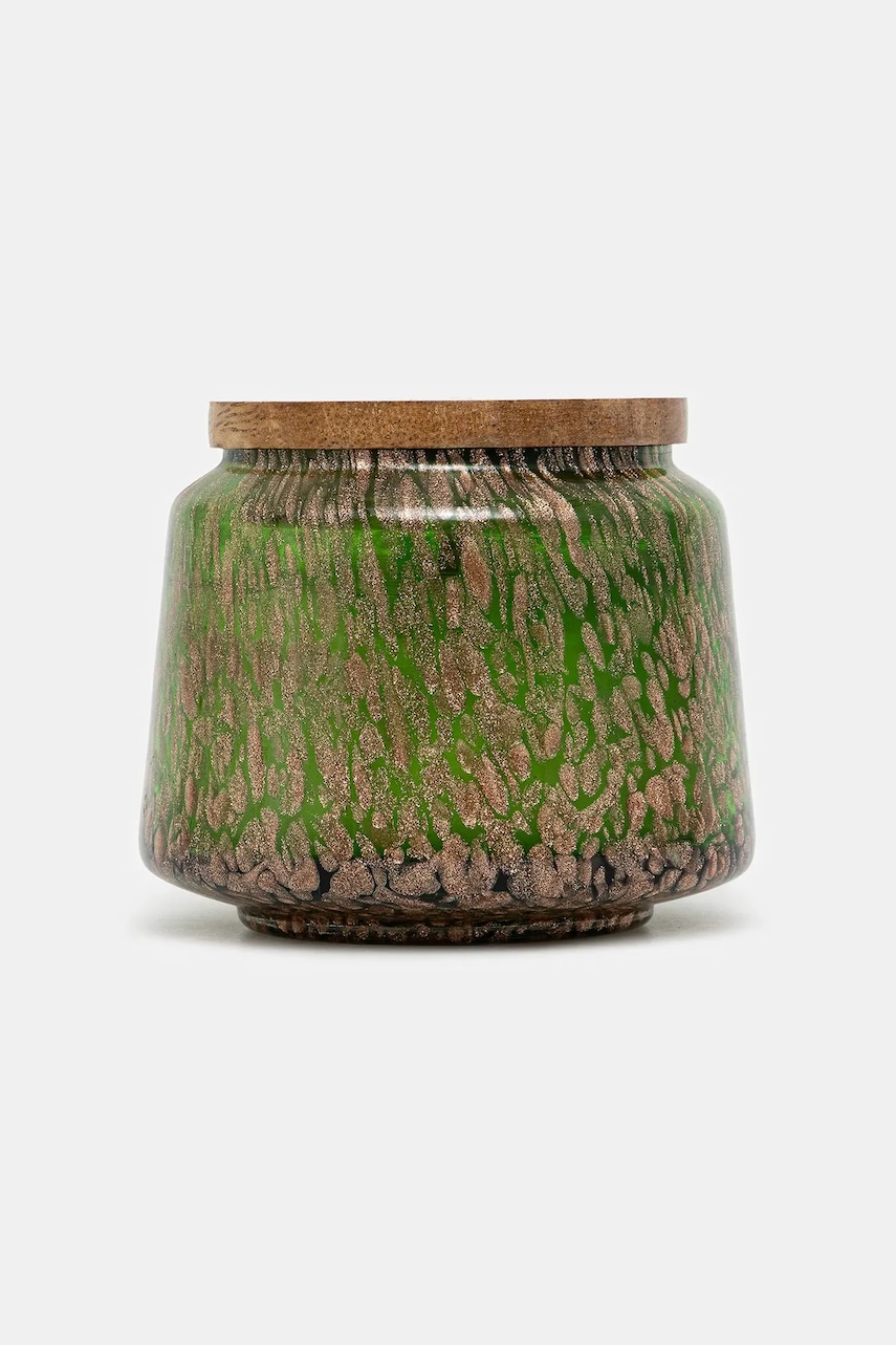 Medicine lumanare aromata culoarea verde