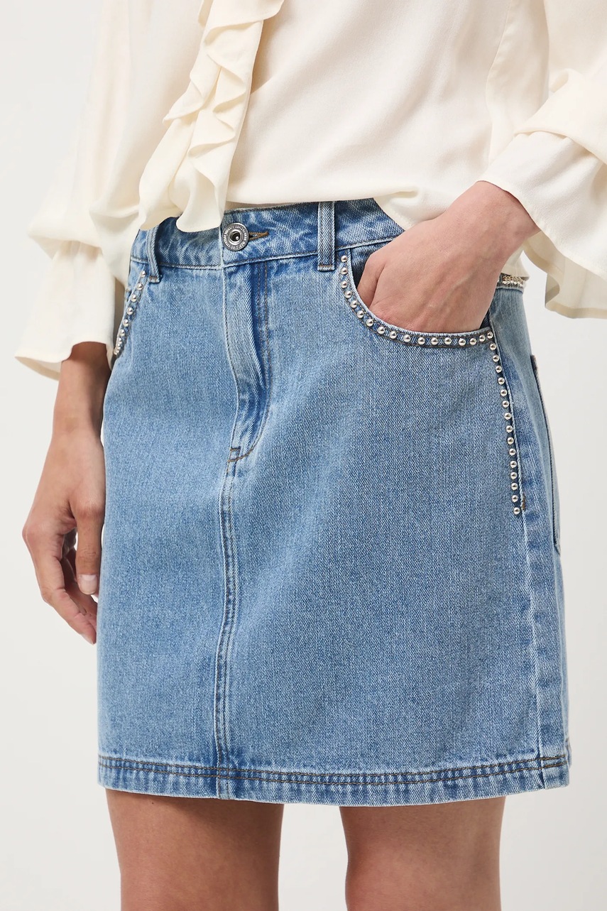 Bavlněná džínová sukně Medicine (obrázek 4)