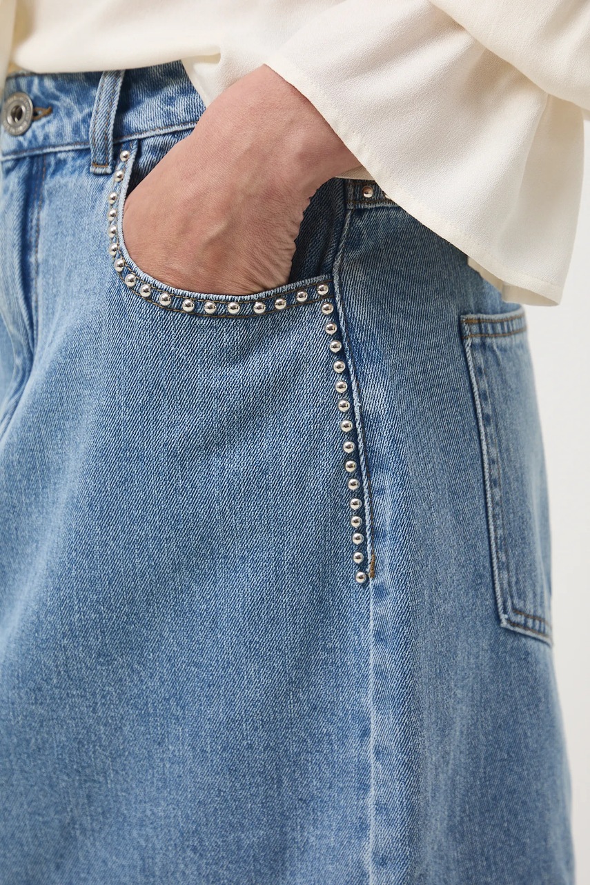 Bavlněná džínová sukně Medicine (obrázek 5)